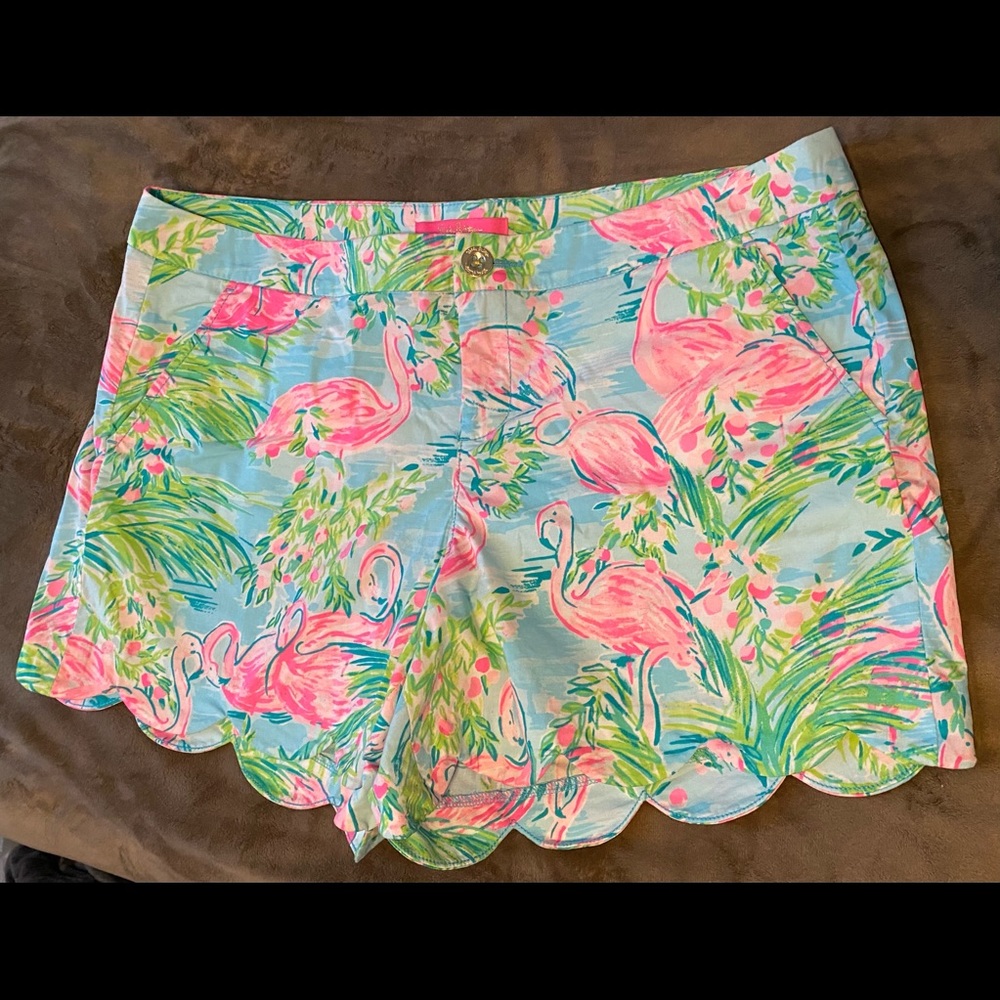 Lilly Pulitzer Floridita Buttercup Shorts - Sz 16